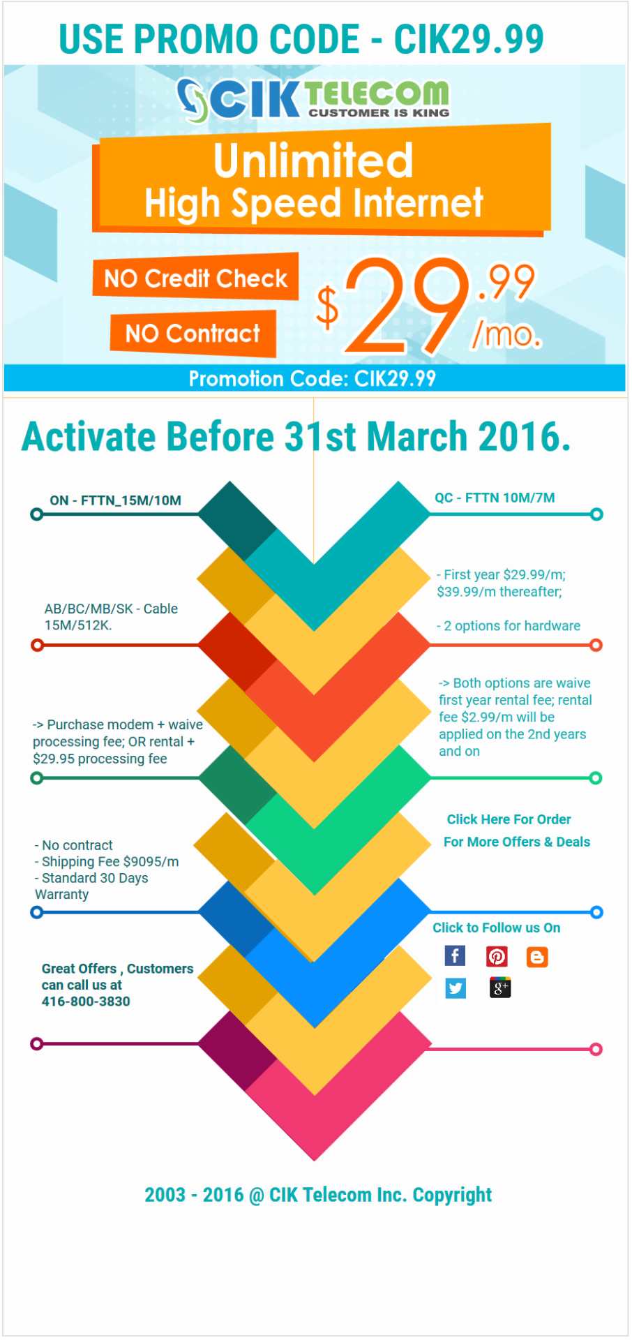 Use promo codeCIK29.99